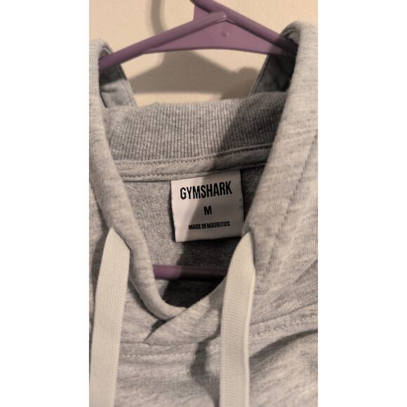 Gymshark Crop Hoodie – Gray, Size Medium - Picture 3 of 4